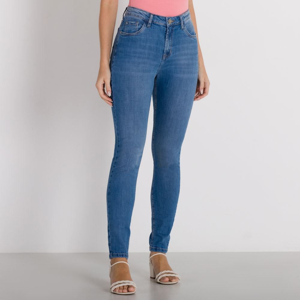 Calça Jeans Skinny Média Patricia Foster