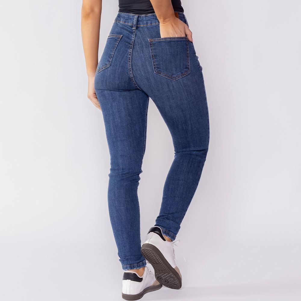 Calça Feminina Jeans Skinny Patricia Foster