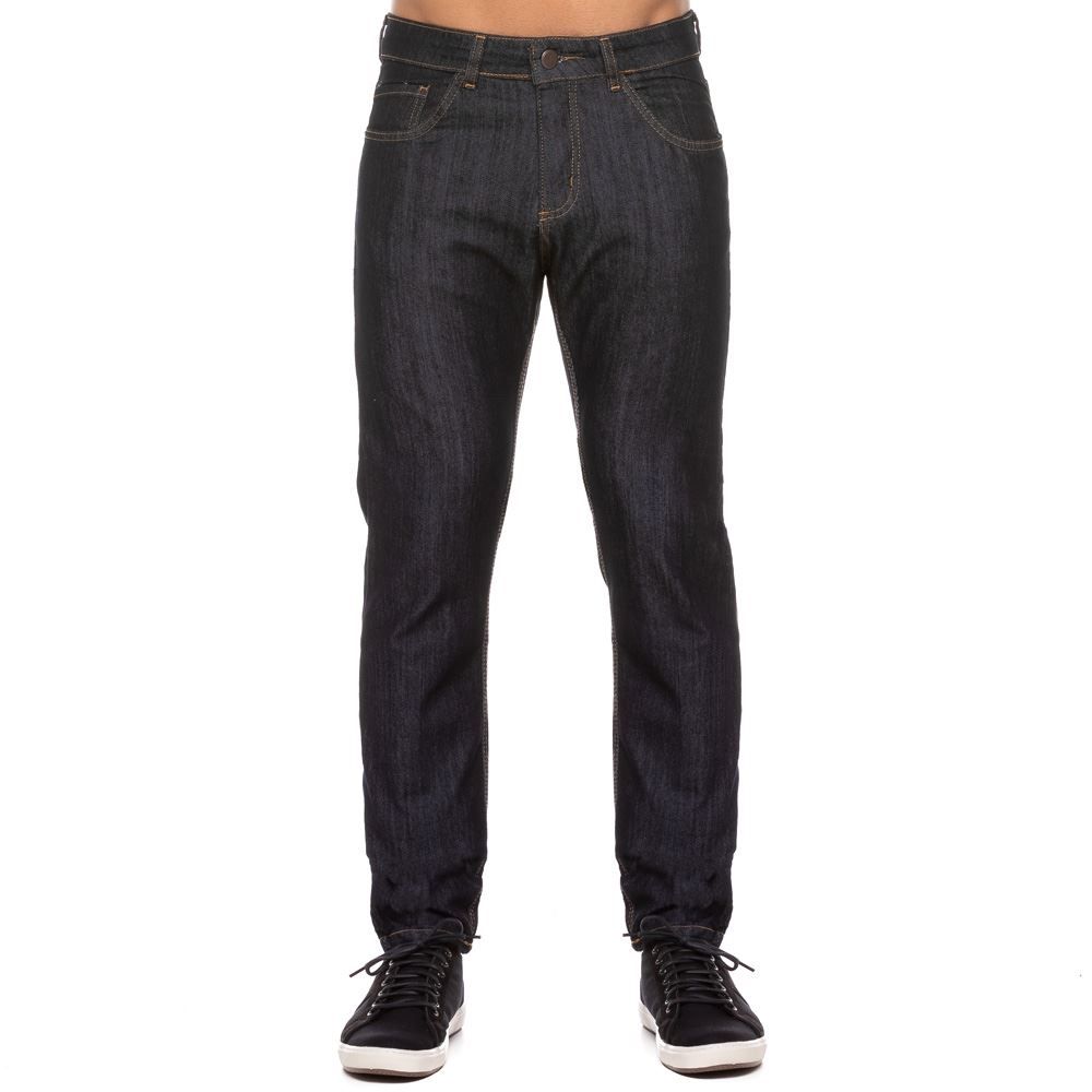 Calça Jeans Slim Amaciada com Bolso Marc Alain