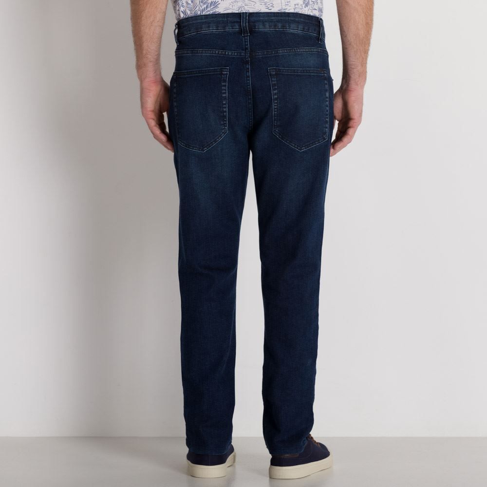 Calça Jeans Slim Lisa Para Trabalho Marc Alain