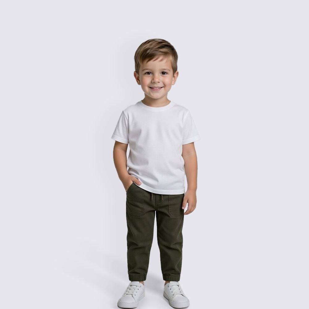 Calça Jogger Infantil Menino 1 a 3 Anos Yoyo Kids