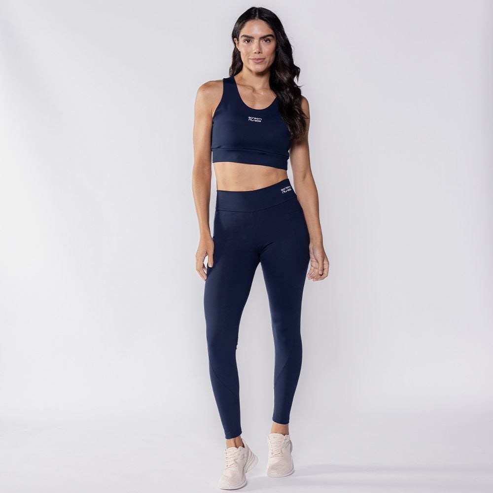 Calça Legging Feminina Com Bolso Scream