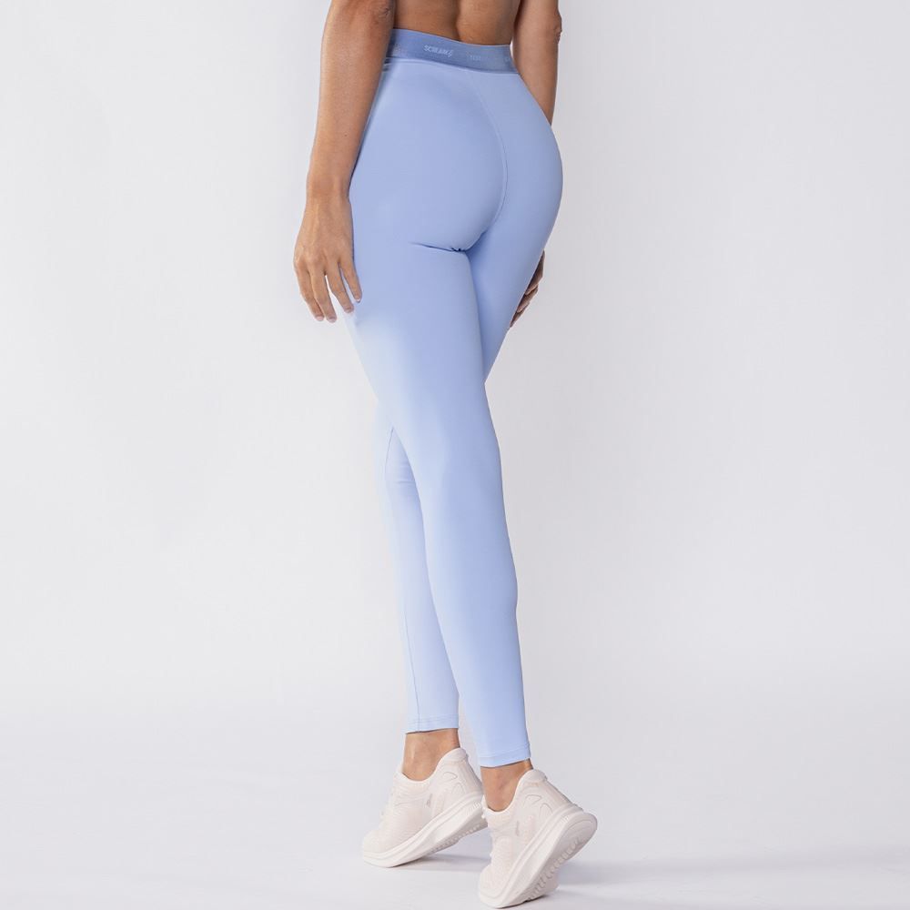 Calça Legging Feminina Com Elástico No Cós Scream