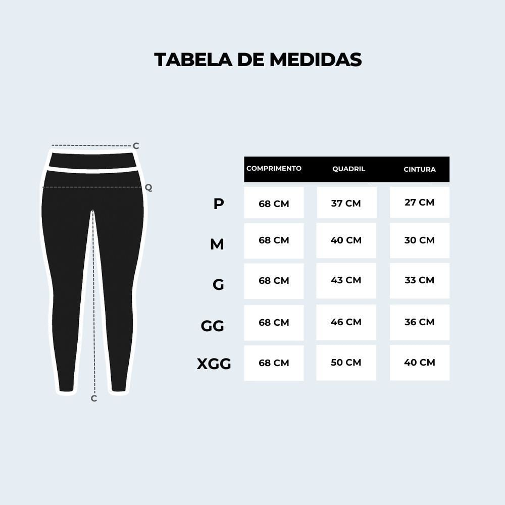 Calça Legging Feminina De Suplex Scream