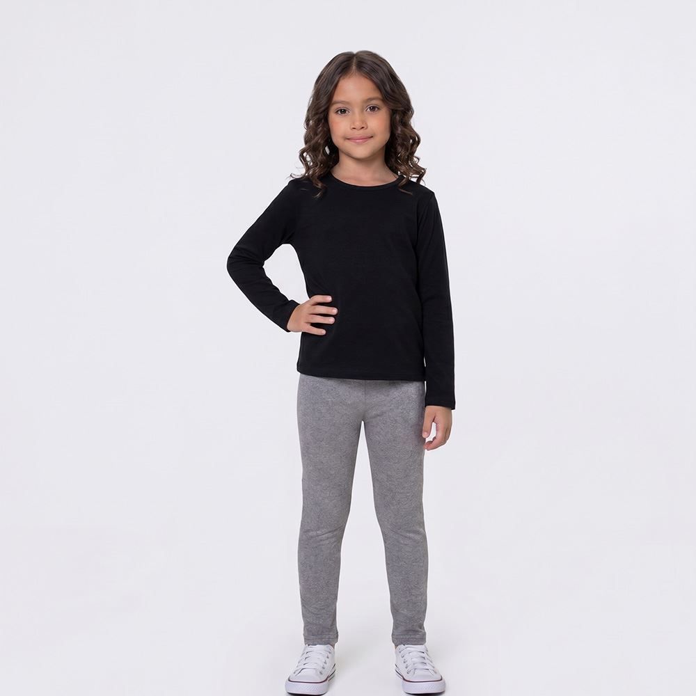 Calça Legging Térmica Infantil 4 a 10 Anos Marmelada