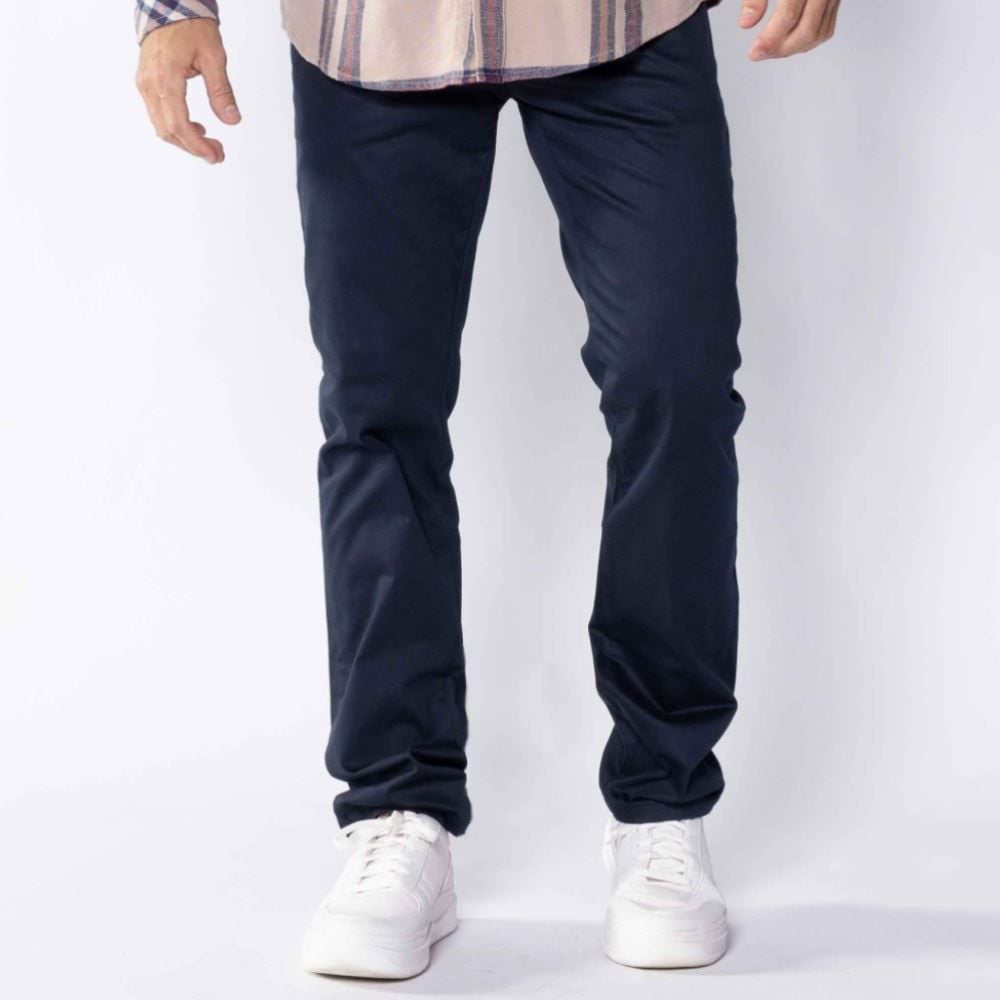 Calça Masculina Alfaiataria De Sarja Marc Alain