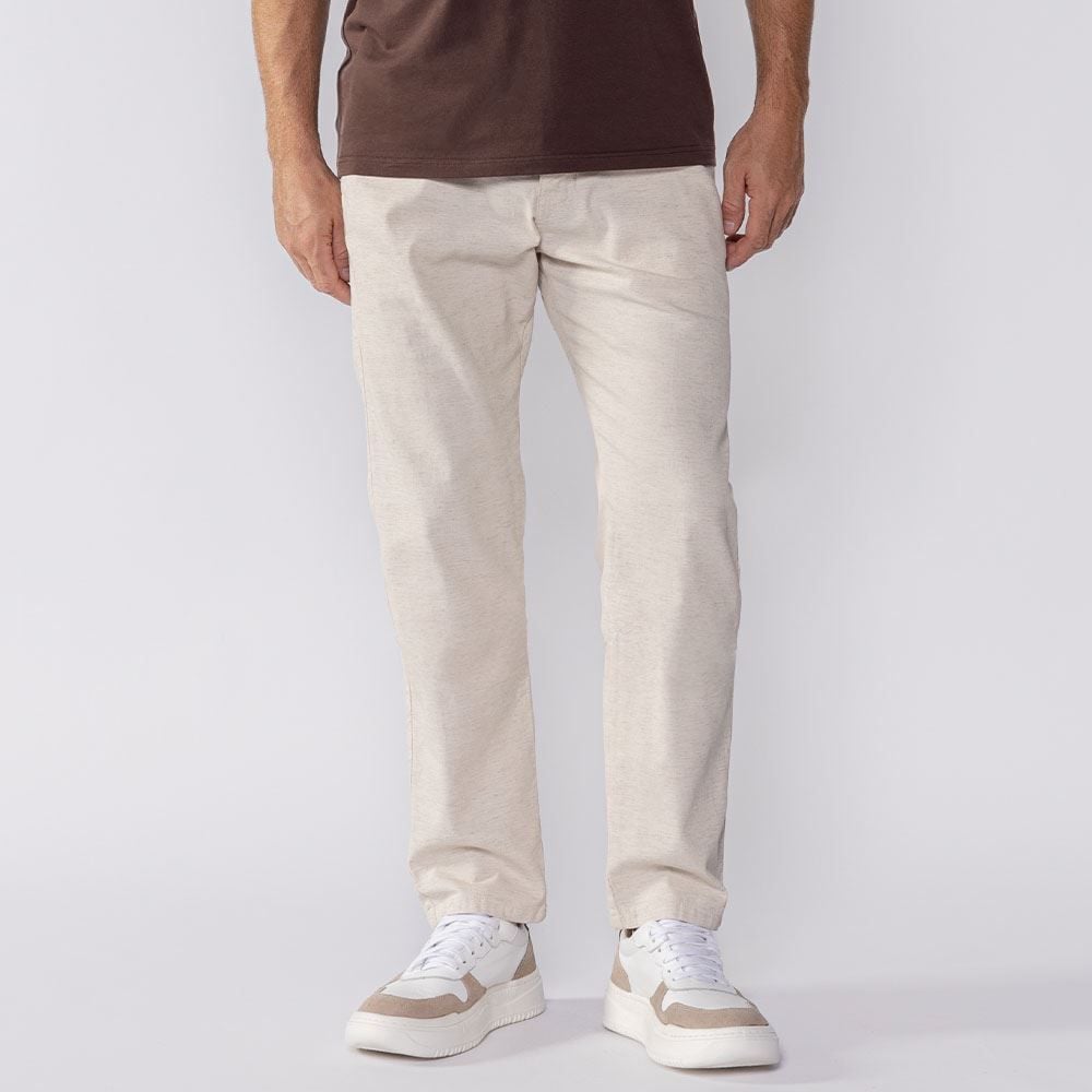Calça Masculina De Linho Slim Thing