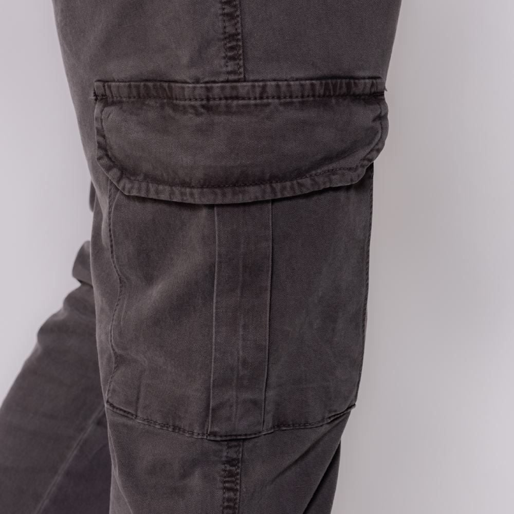 Calça Masculina De Sarja Cargo Slim Thing