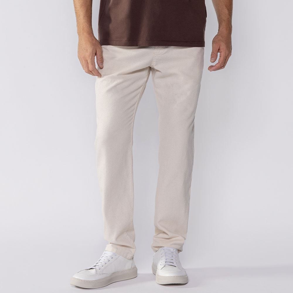 Calça Masculina De Sarja Slim Thing