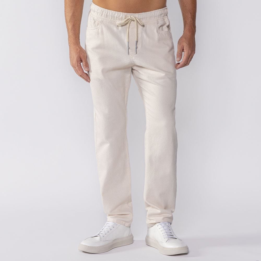 Calça Masculina De Sarja Slim Thing