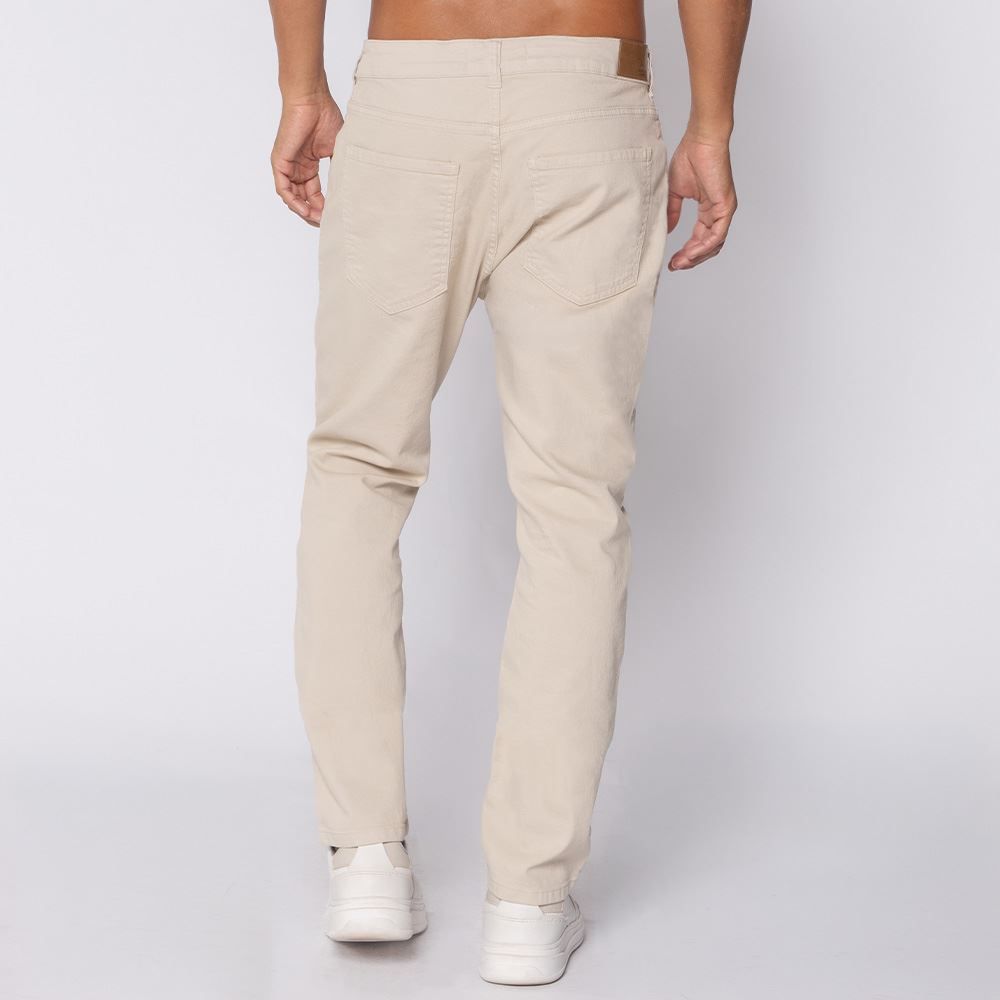 Calça Masculina Five Pocket Em Sarja Marc Alain