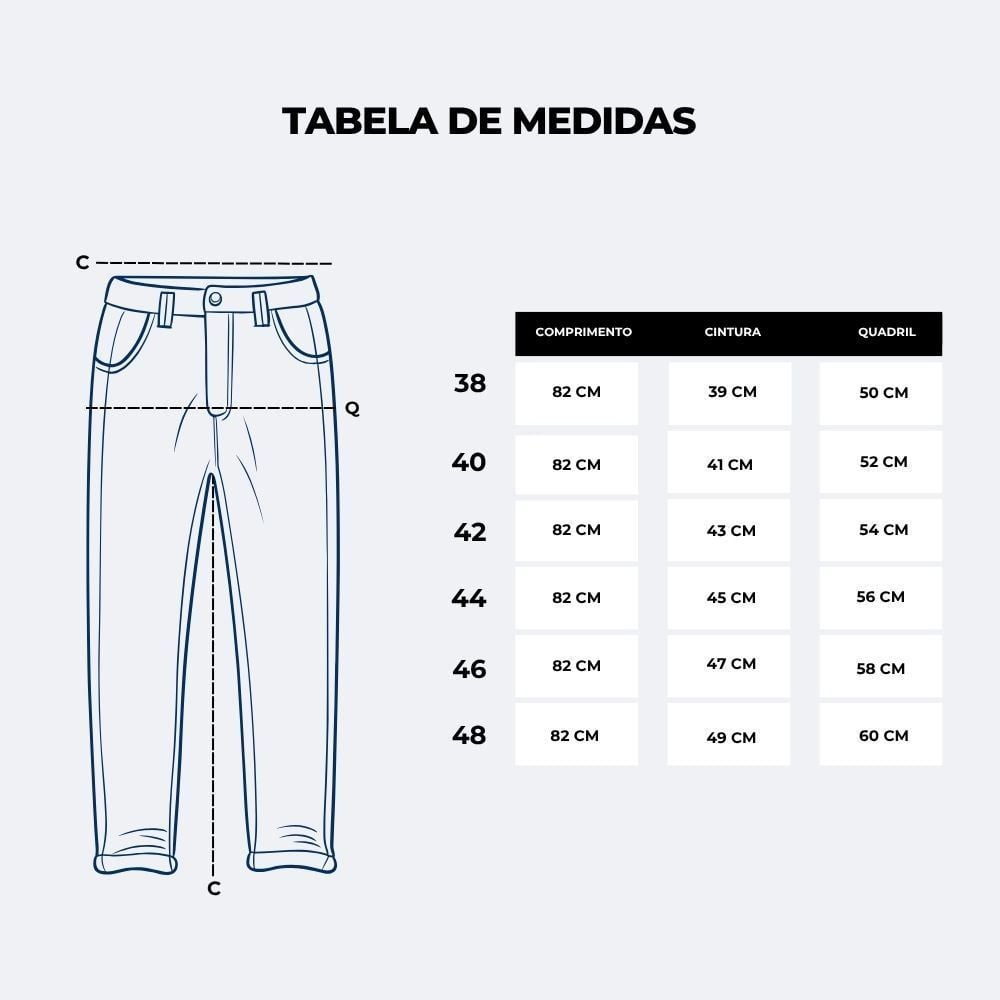Calça Masculina Slim De Sarja Crocker