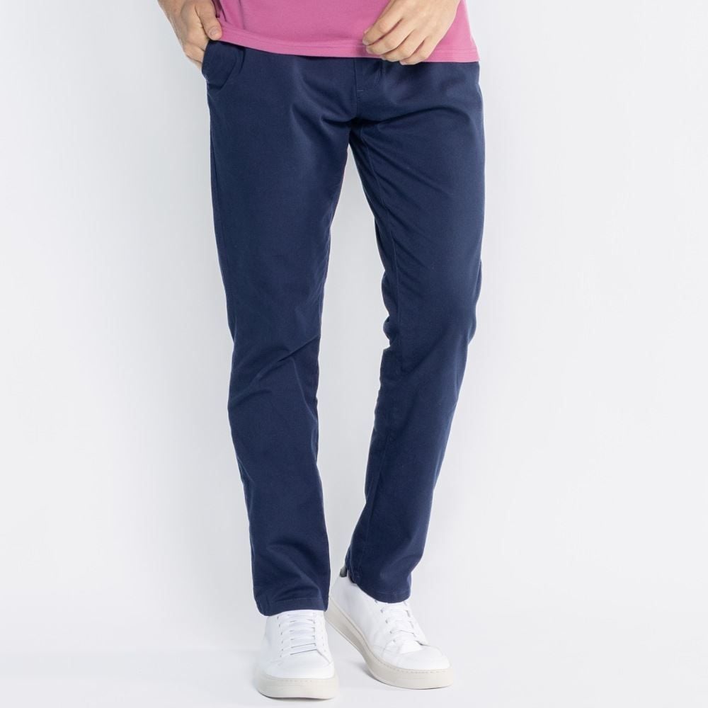 Calça Masculina Slim De Sarja Marc Alain
