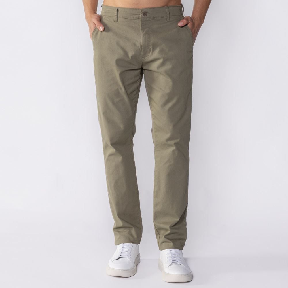 Calça Masculina Slim De Sarja Marc Alain