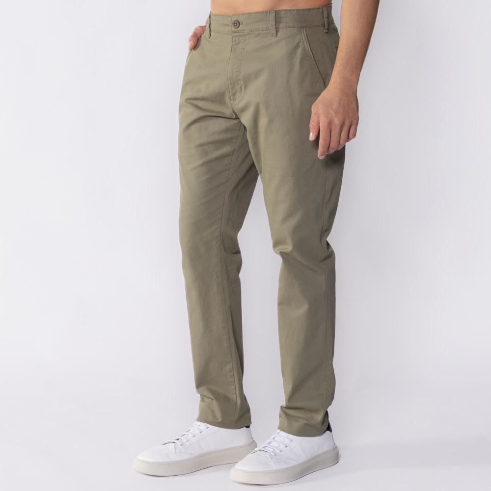Calça Masculina Slim De Sarja Marc Alain