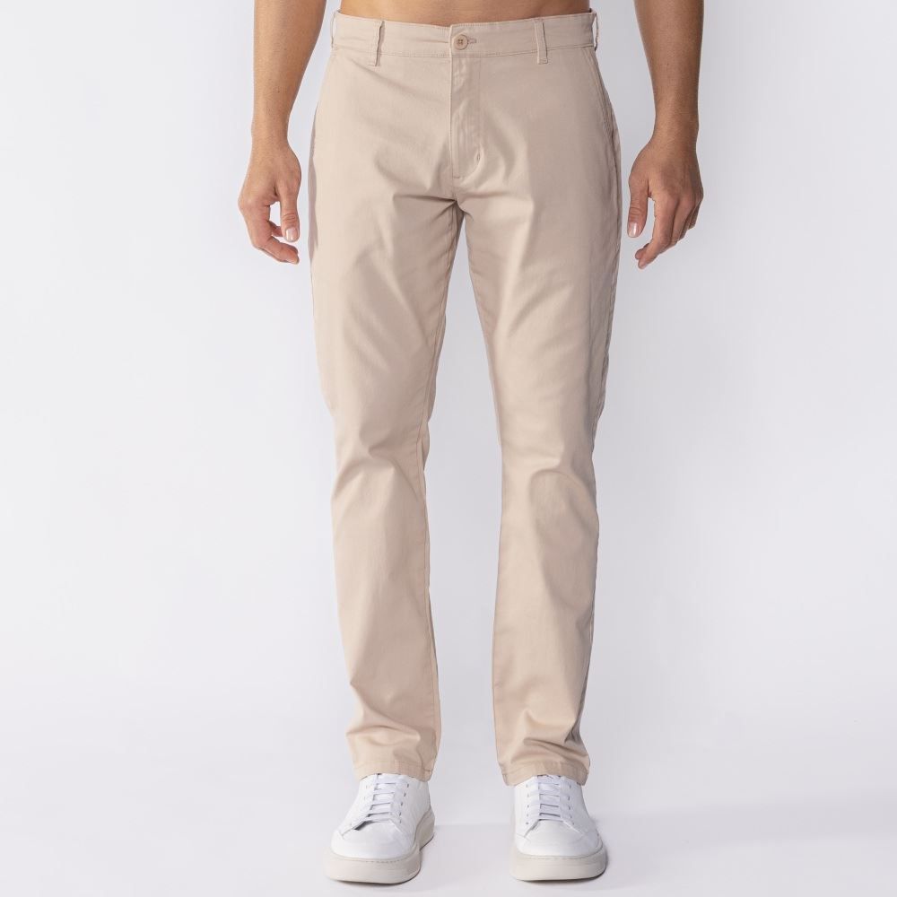 Calça Masculina Slim De Sarja Marc Alain
