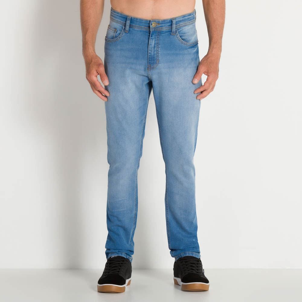 Calça Masculina Slim Jeans Claro Marc Alain