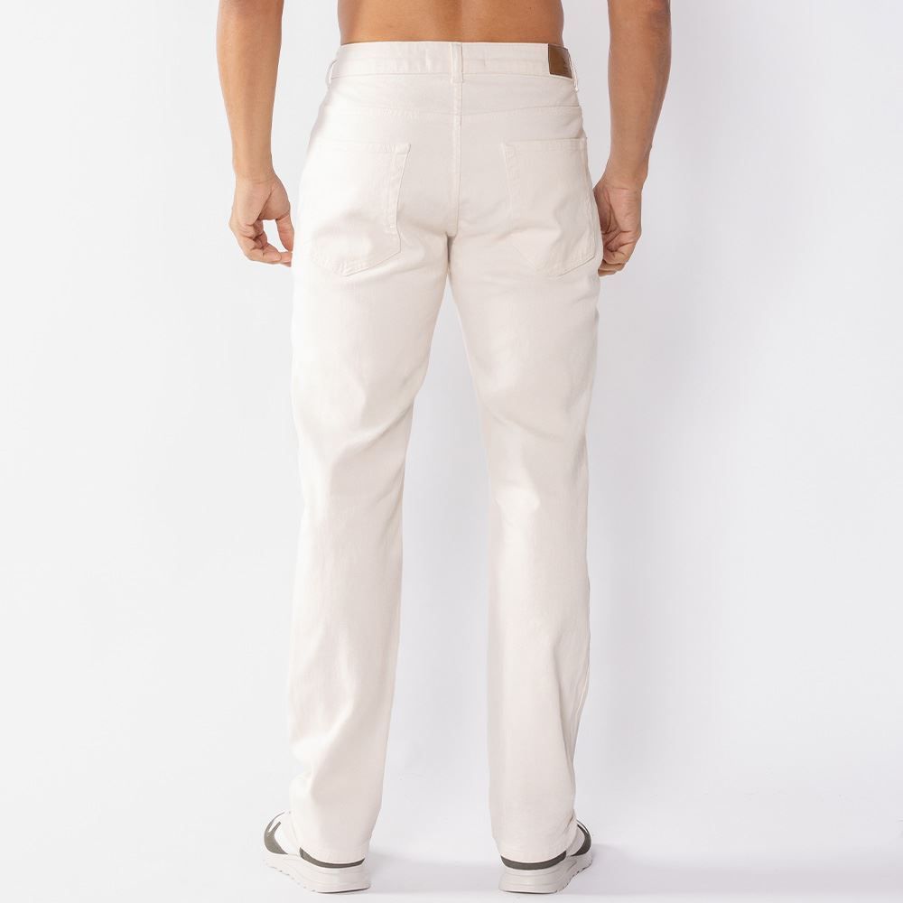 Calça Masculina Tradicional Em Sarja Marc Alain