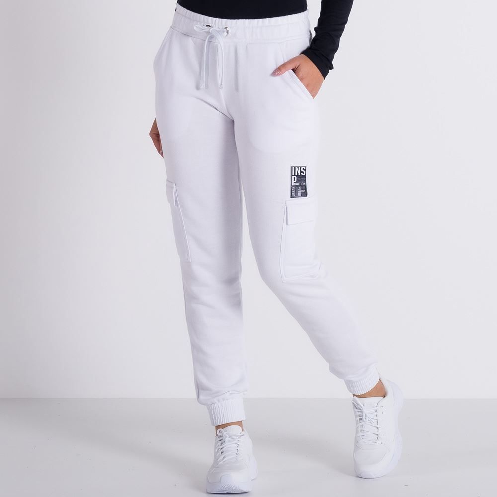 Calça Moletom + Bolsos Cargo Scream