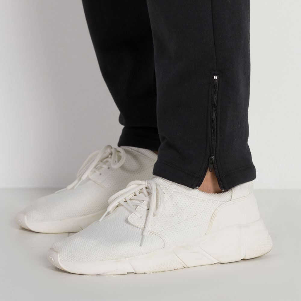 Calça Moletom Com Pelúcia Reta Scream