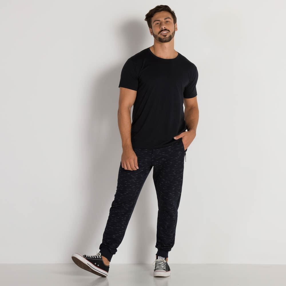 Calça Moletom com Punhos Scream