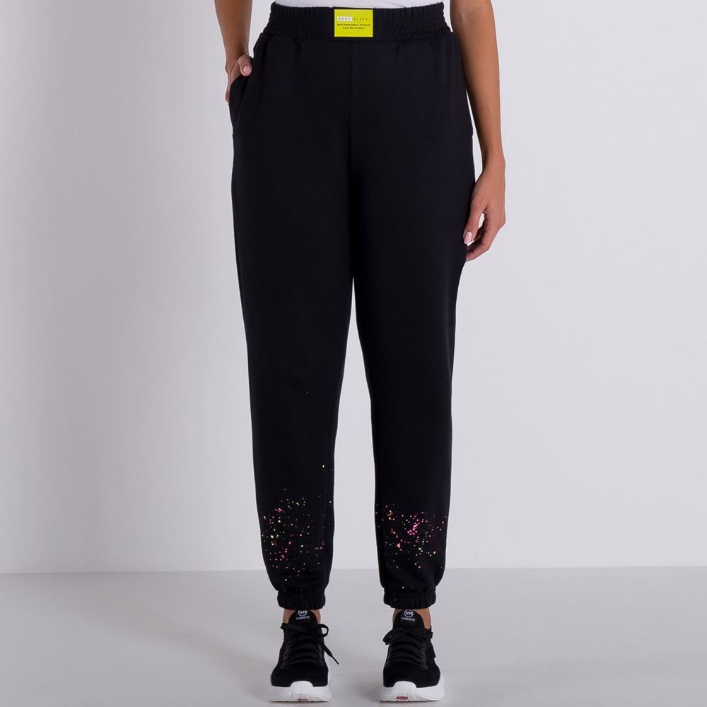 Calça Moletom com Respingos Boby Blues