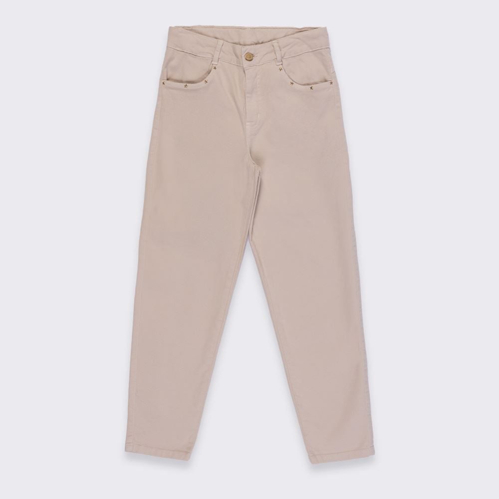 Calça Mom Infantil Menina 12 a 16 Anos Marmelada