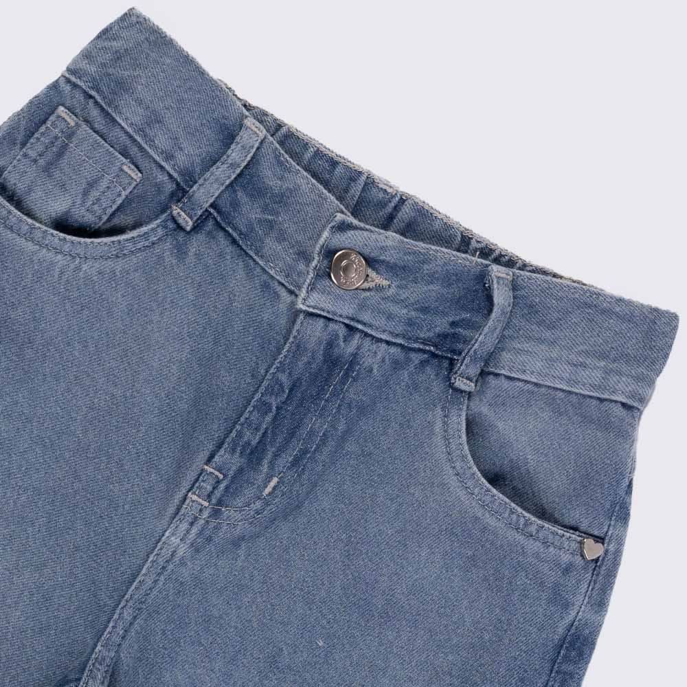 Calça Mom Infantil Menina 4 a 10 Anos Marmelada