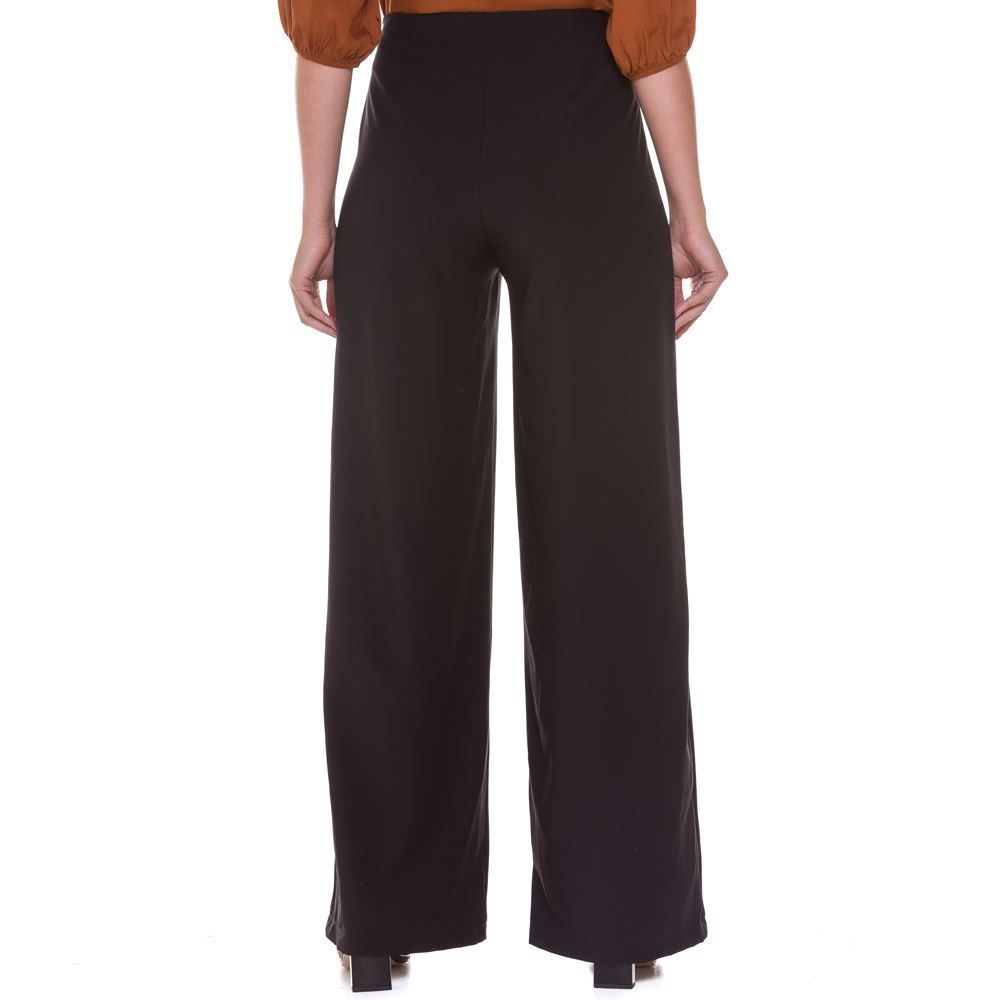 Calça Pantalona com Argola Patrícia Foster