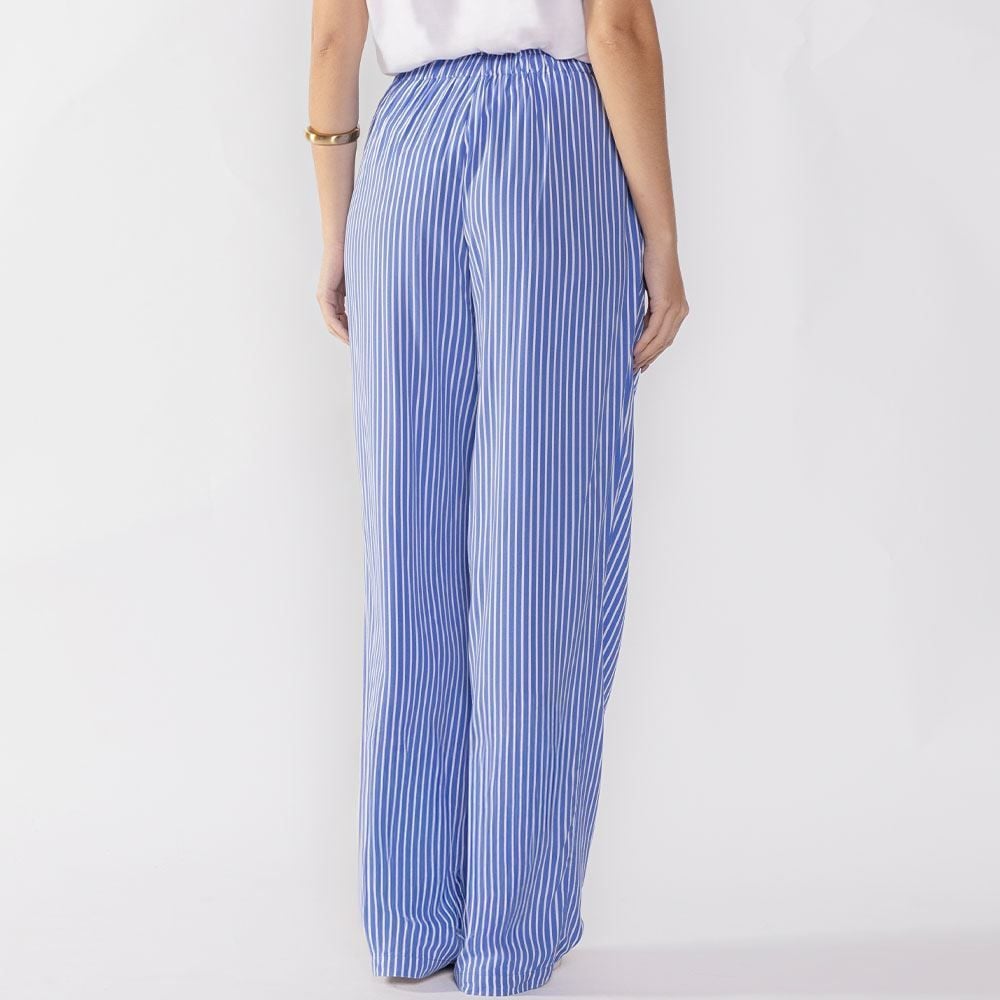 Calça Pantalona Estilo Pijama Boby Blues