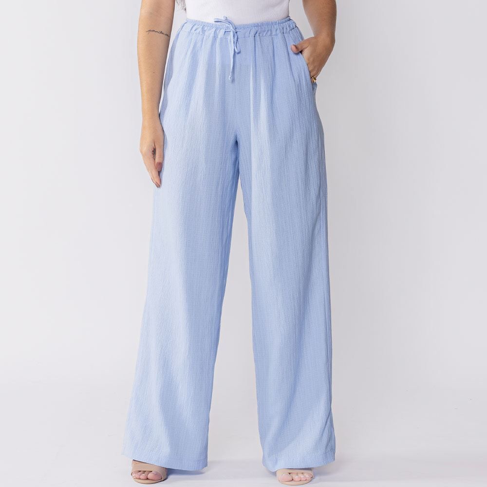 Calça Pijama Feminina Com Textura Boby Blues