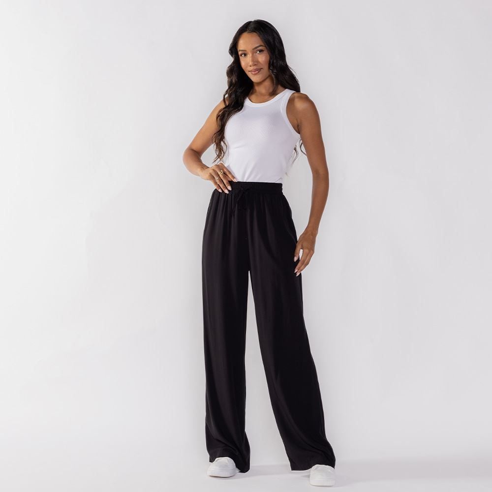 Calça Pijama Feminina Viscose Patricia Foster