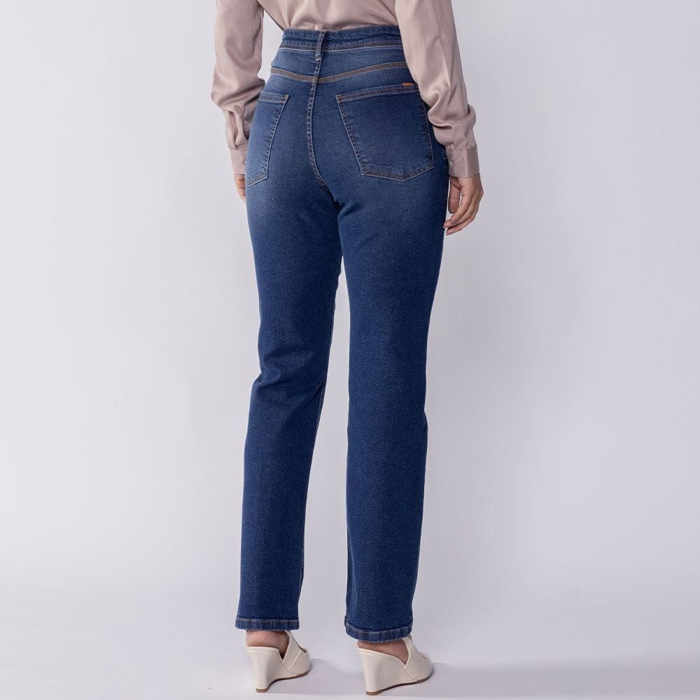 Calça Jeans Reta Feminina Patricia Foster