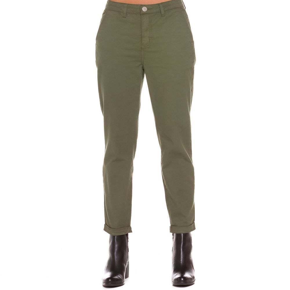 Calça Sarja Reta com Bolso Faca Patrícia Foster