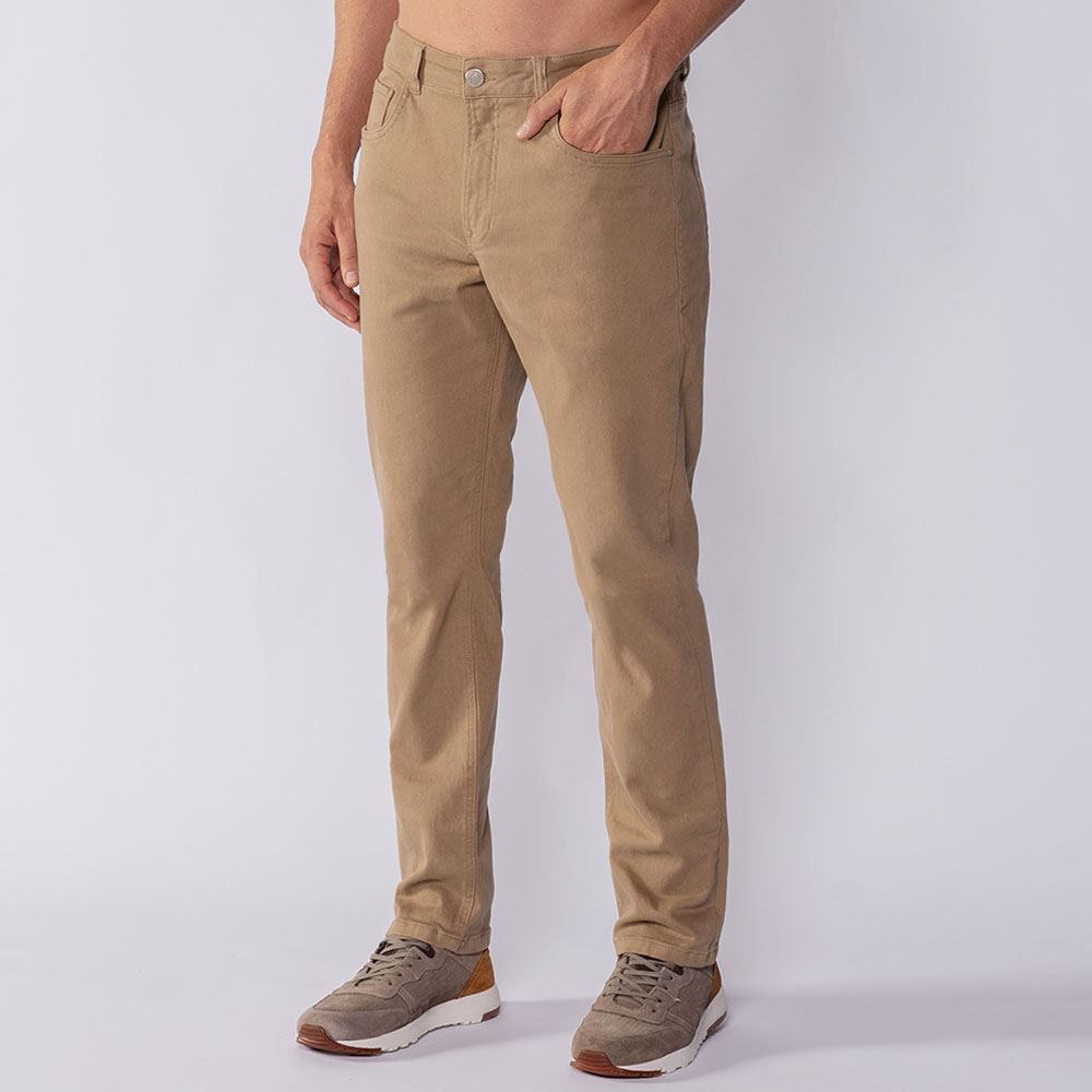 Calça Masculina Slim De Sarja Marc Alain