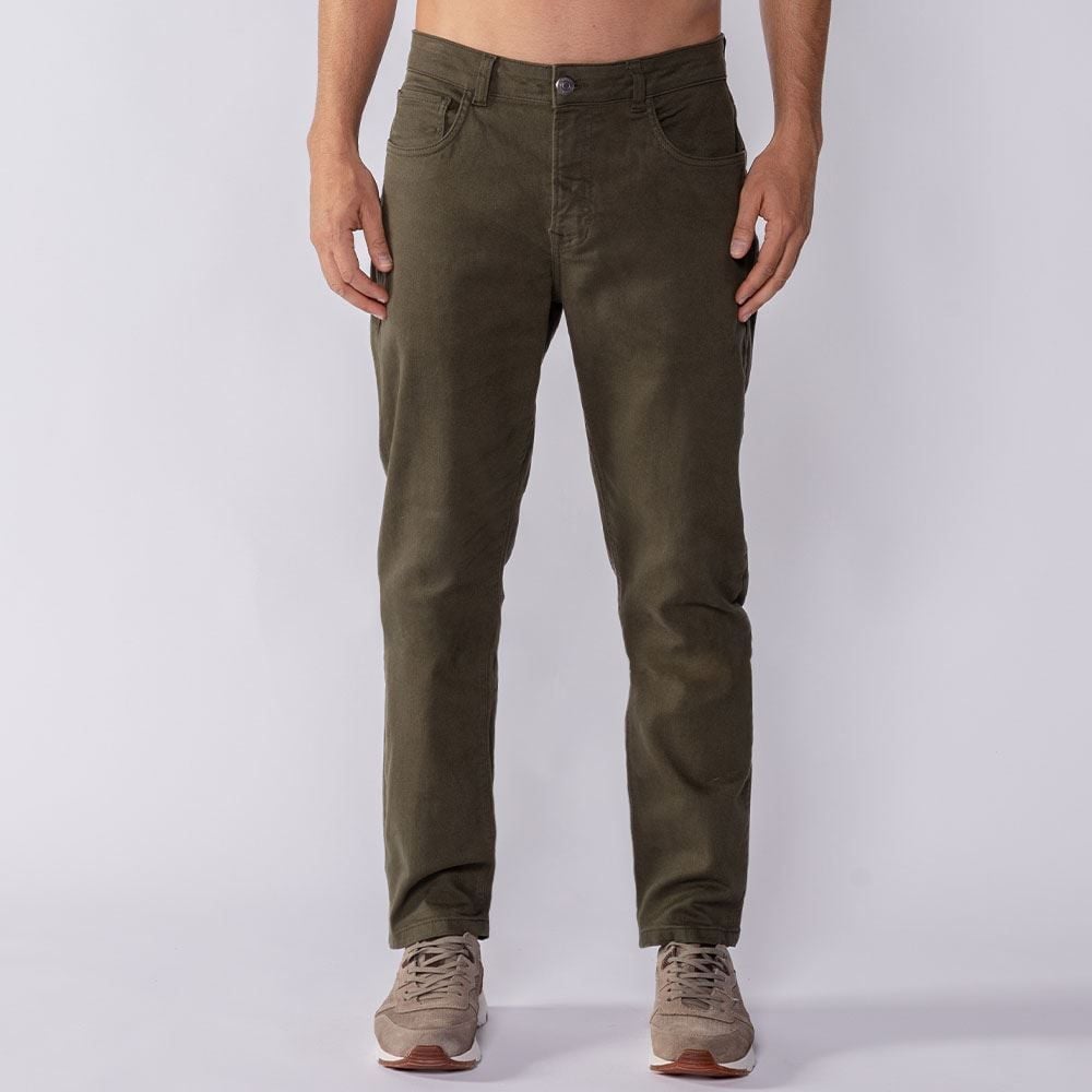 Calça Masculina Slim De Sarja Marc Alain