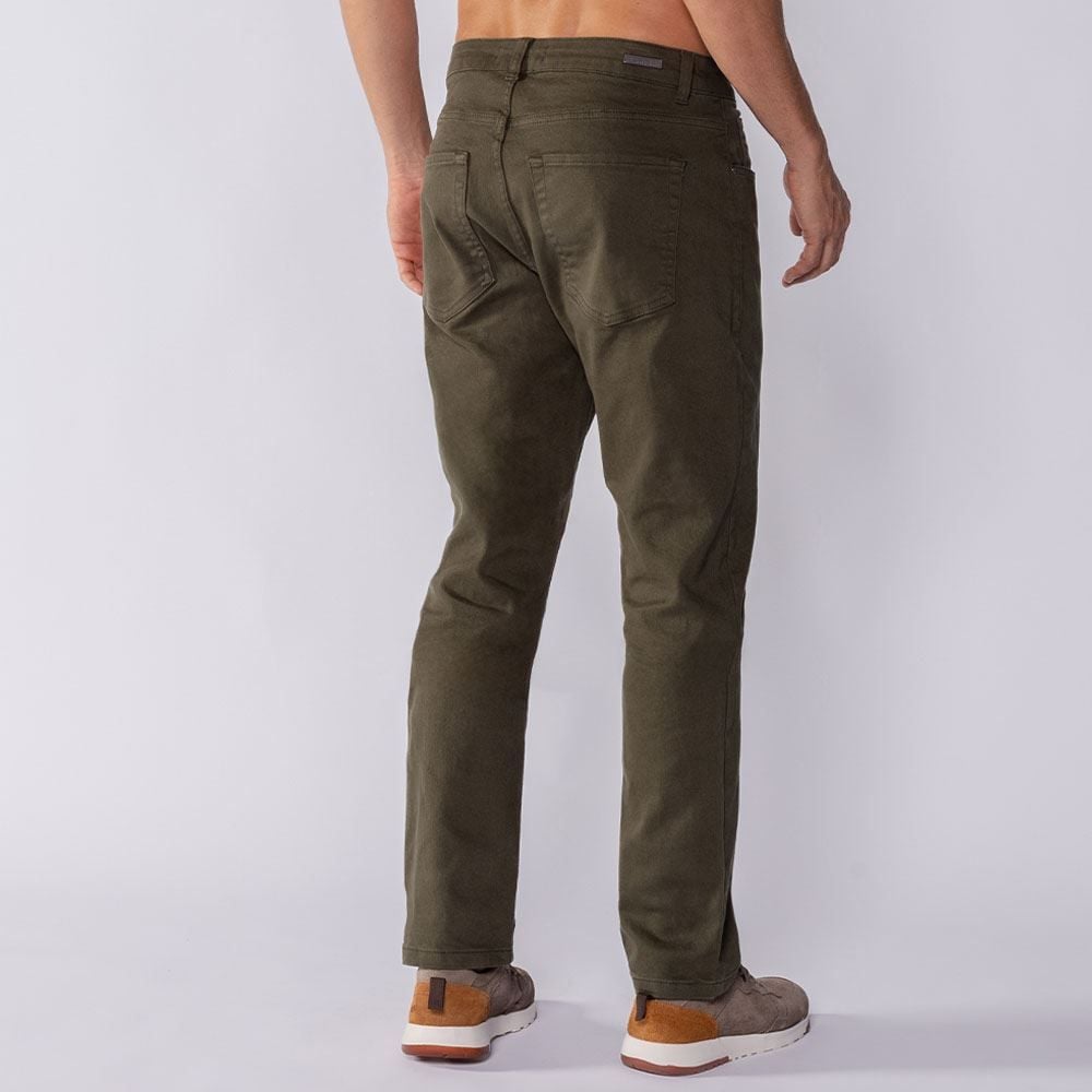 Calça Masculina Slim De Sarja Marc Alain