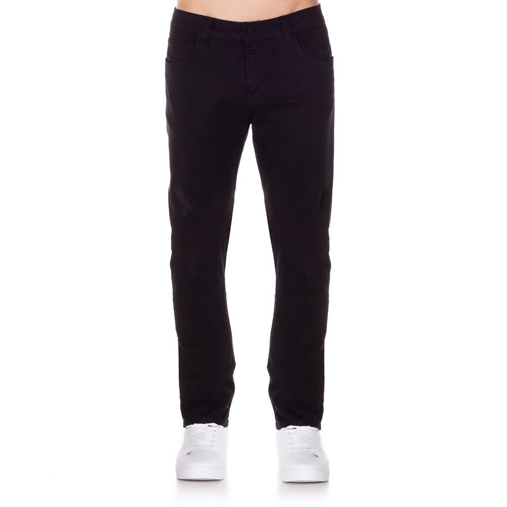 Calça Slim em Sarja Nicoboco