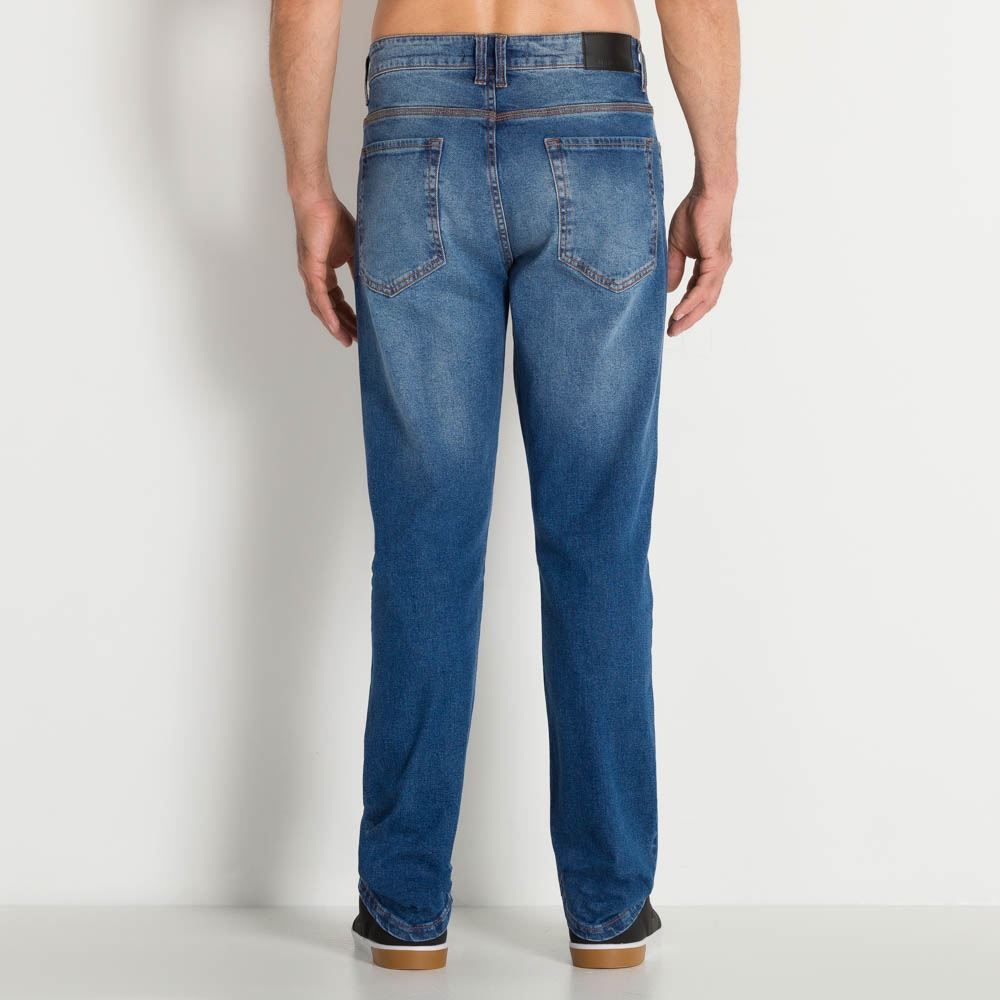 Calça Slim Masculina Em Jeans Marc Alain