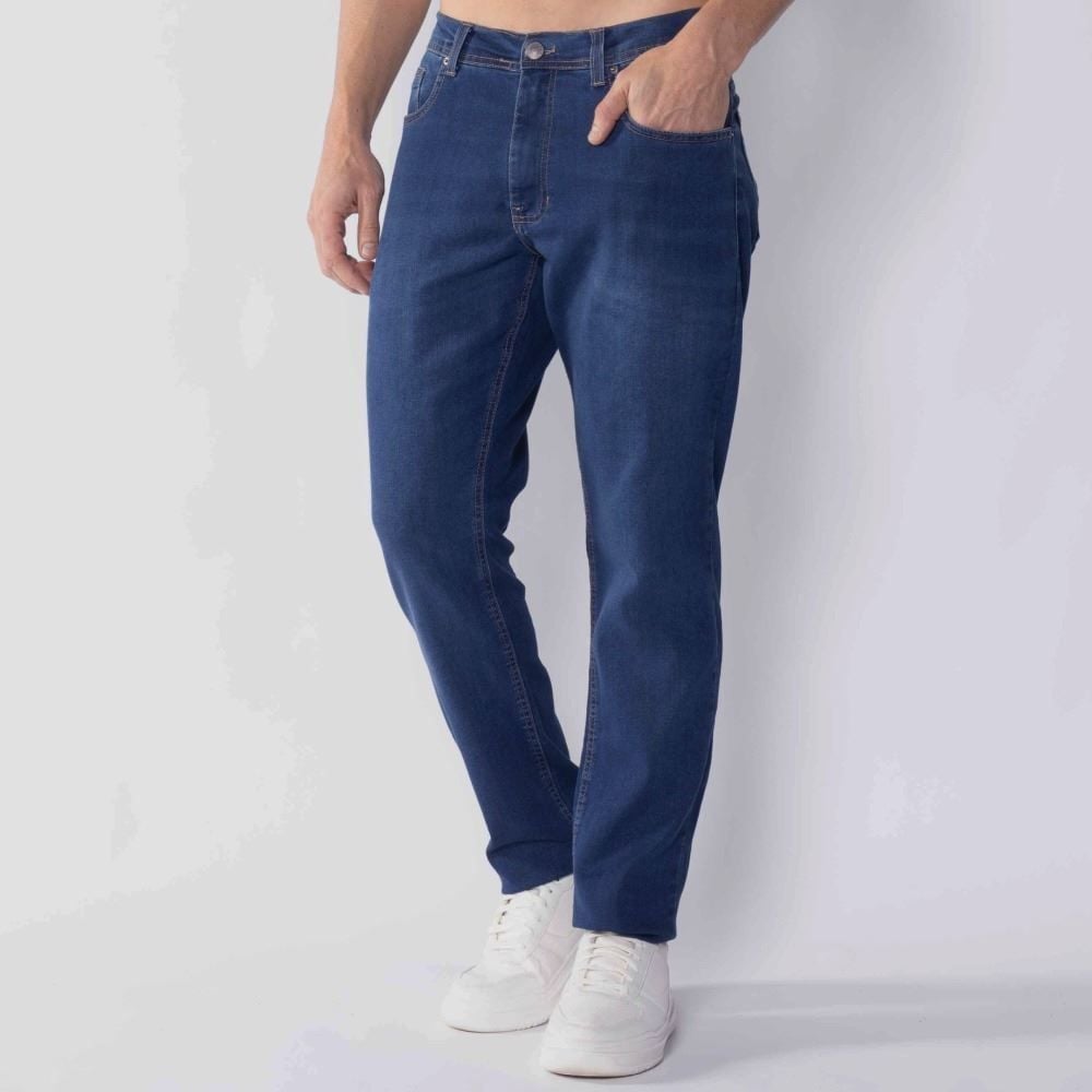 Calça Jeans Masculina Slim Marc Alain