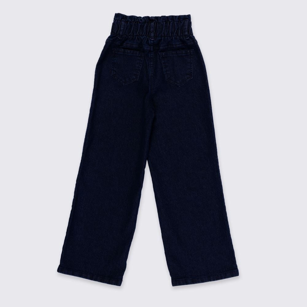 Calça Wide Clochard Infantil Menina 4 a 10 Anos Marmelada