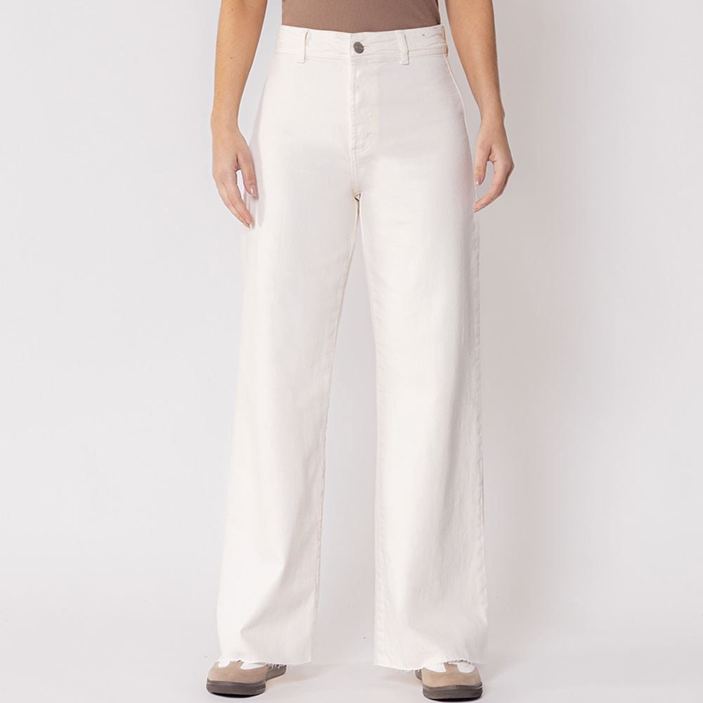 Calça Wide Leg Feminina De Sarja Boby Blues