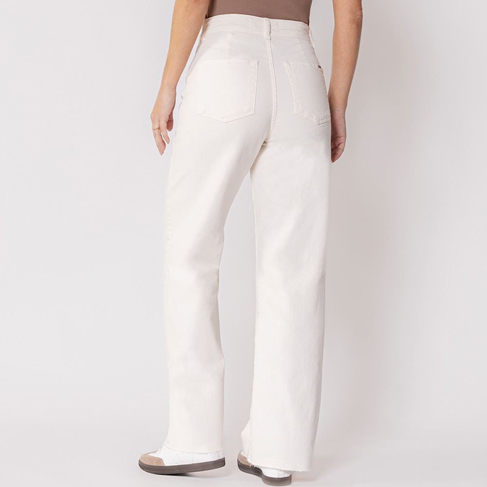 Calça Wide Leg Feminina De Sarja Boby Blues