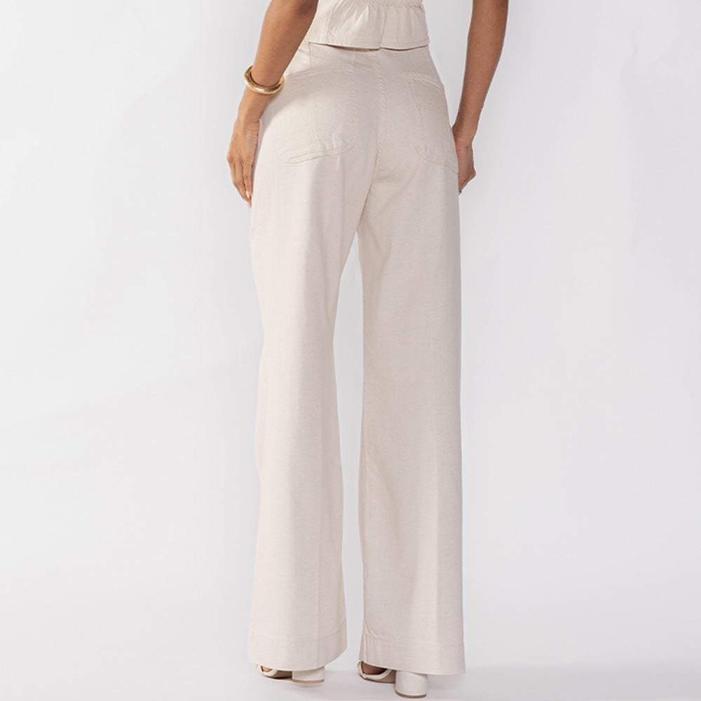 Calça Wide Leg Feminina Patricia Foster