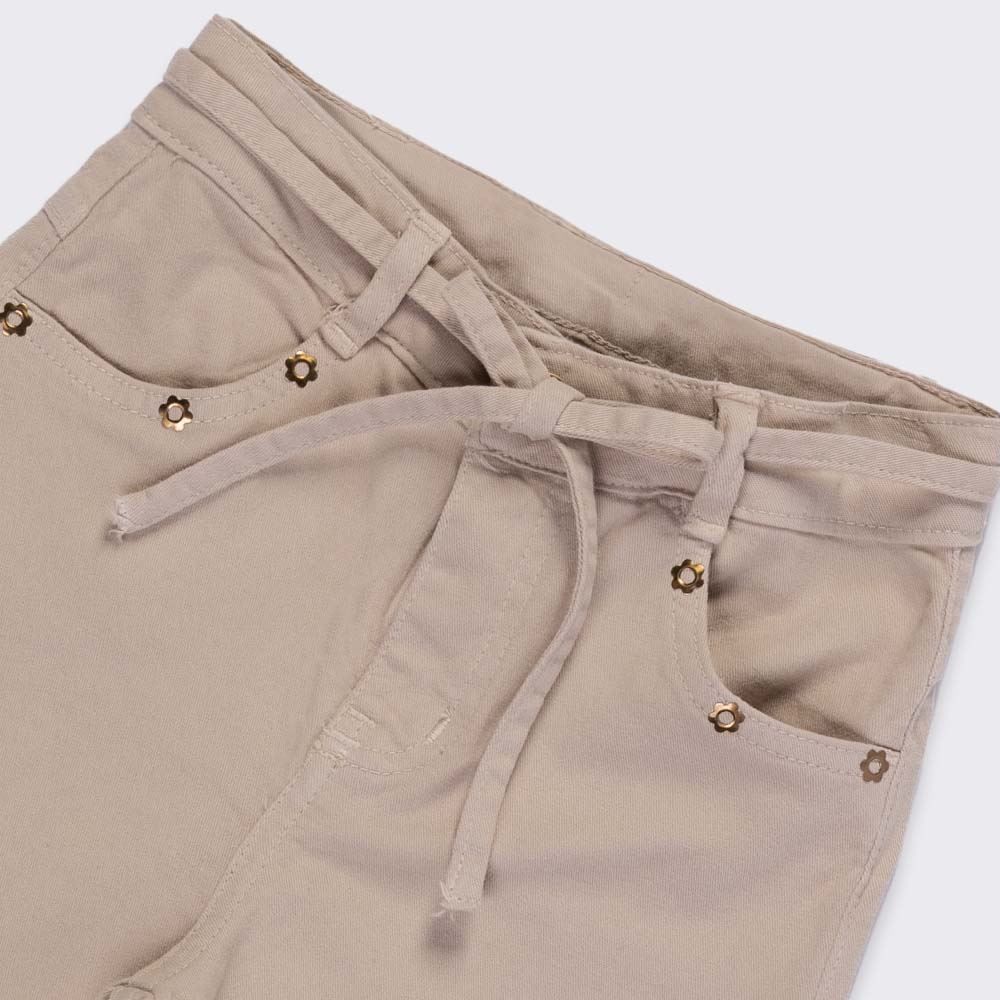 Calça Wide Leg Infantil Menina 4 a 10 Anos Marmelada