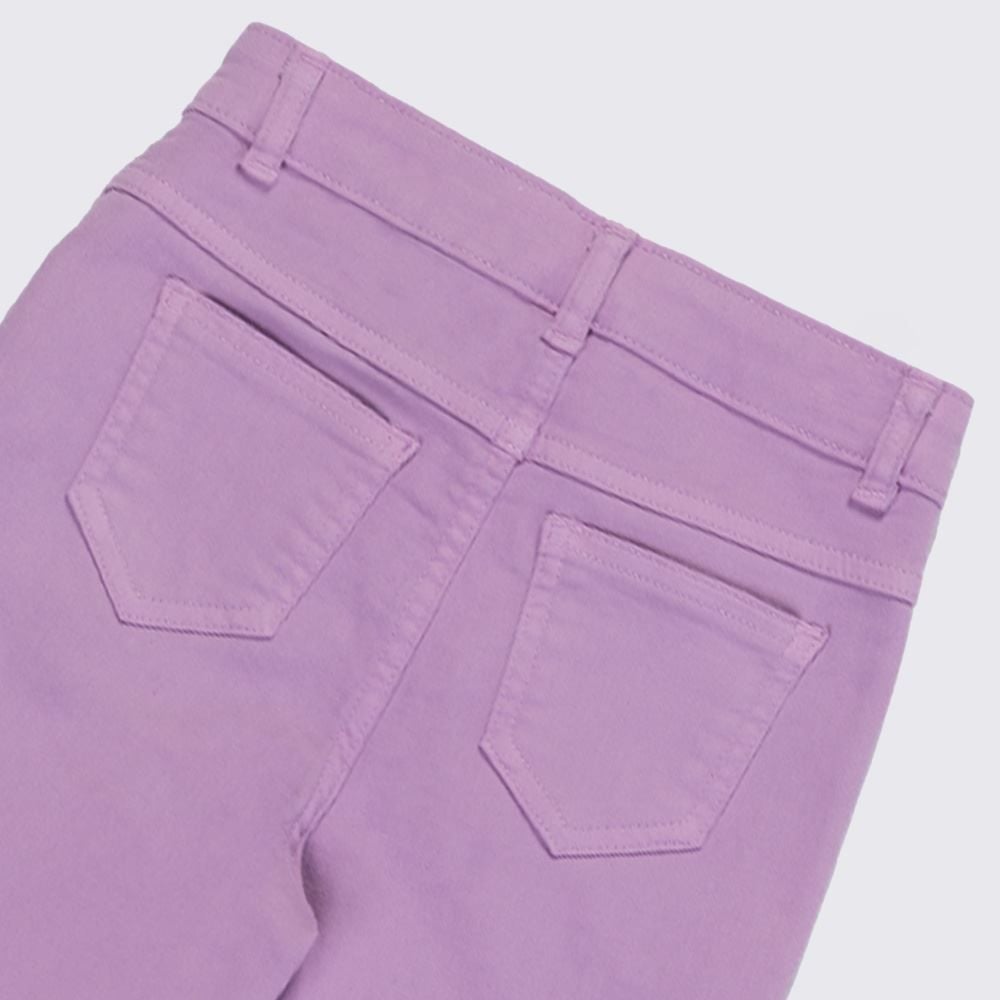 Calça Wide Leg Infantil Menina 4 a 10 Anos Marmelada