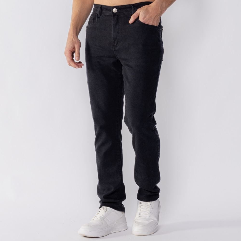 Calças Jeans Masculina Slim Marc Alain