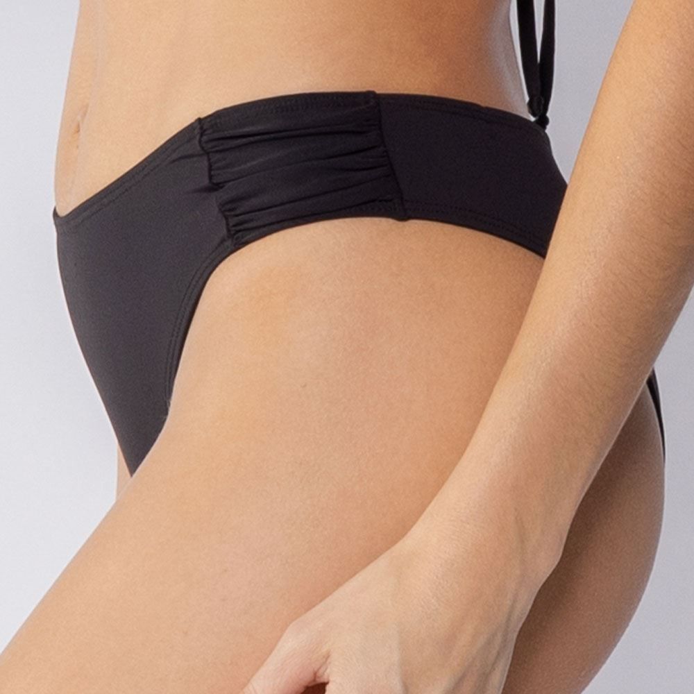 Calcinha Biquíni Com Drapeado Boby Blues