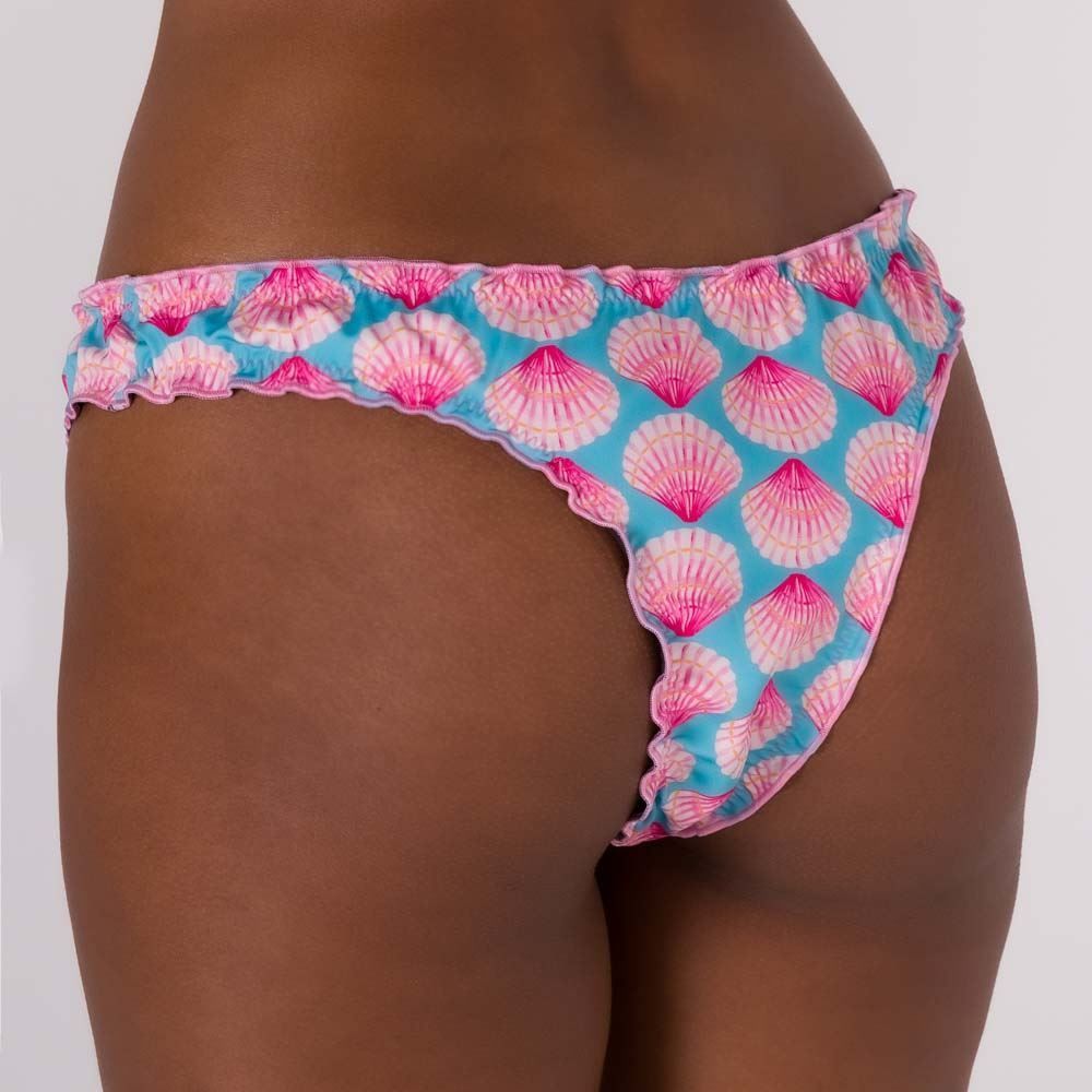 Calcinha Biquíni Estampa Conchas Boby Blues
