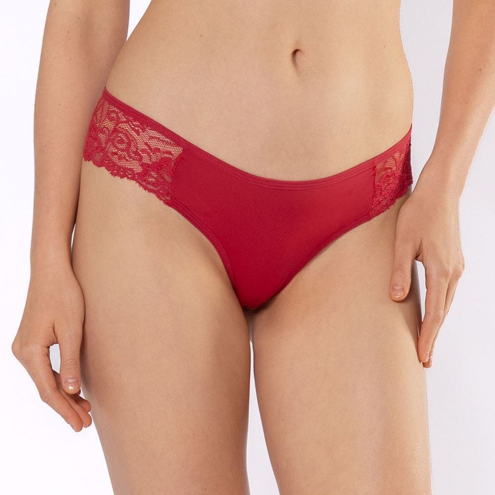 Calcinha Tanga com Renda Camila Moretti